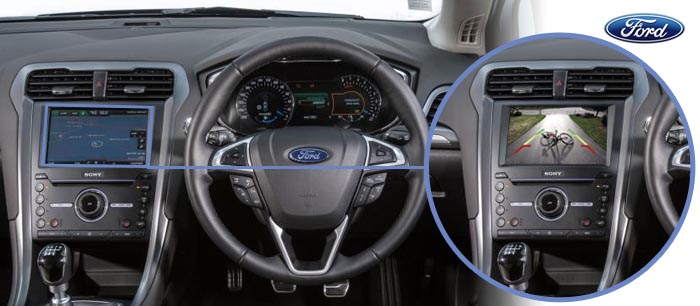 ford mondeo reversing camera screen